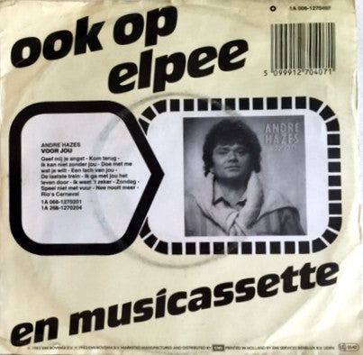 André Hazes : Zondag (7", Single)
