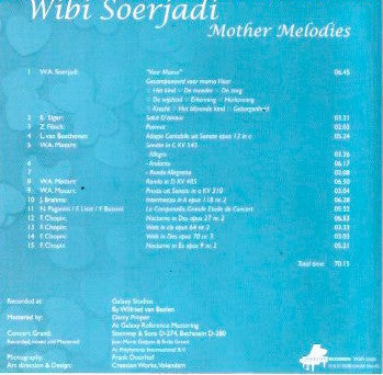 Wibi Soerjadi : Mother Melodies (CD, Album)
