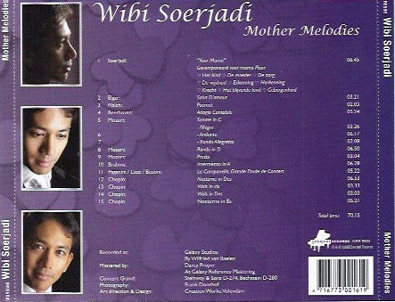 Wibi Soerjadi : Mother Melodies (CD, Album)