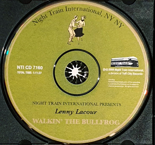 Lennie LaCour : Lenny LaCour Walkin'  The Bullfrog (CD, Comp)