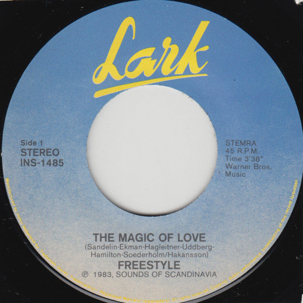 Free Style (2) : The Magic Of Love (7", Single)