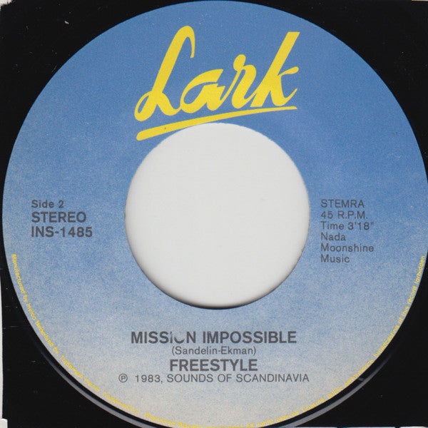 Free Style (2) : The Magic Of Love (7", Single)