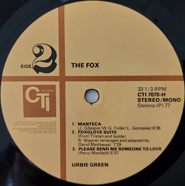 Urbie Green : The Fox (LP)
