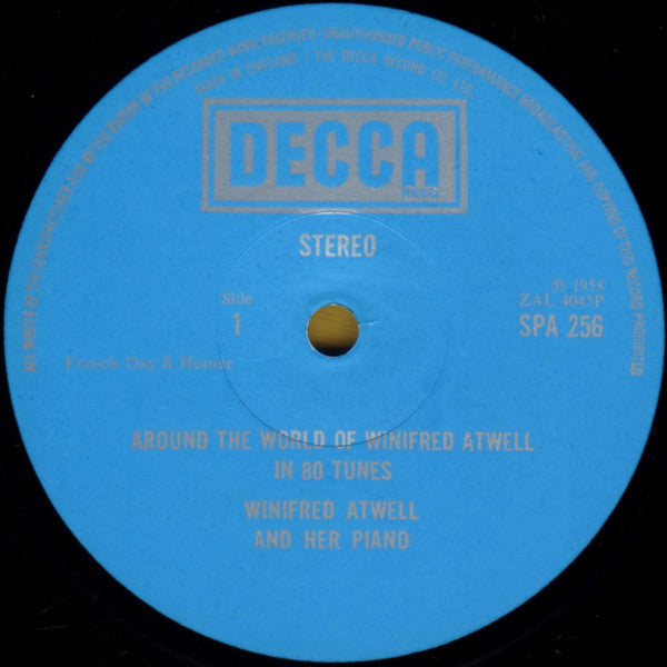 Winifred Atwell : Around The World Of Winifred Atwell In 80 Tunes (LP, Comp)