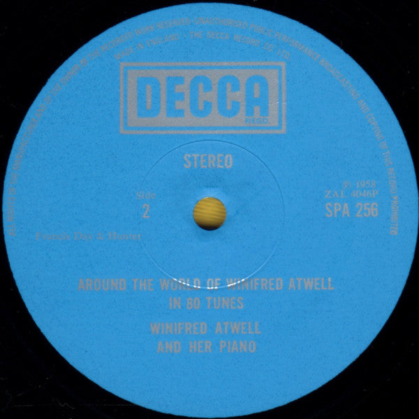 Winifred Atwell : Around The World Of Winifred Atwell In 80 Tunes (LP, Comp)