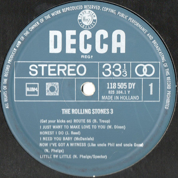 The Rolling Stones : The Rolling Stones (LP, Album, RE, Rep)