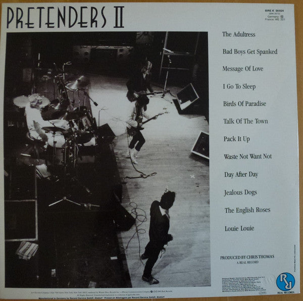 The Pretenders : Pretenders II (LP, Album, RE)