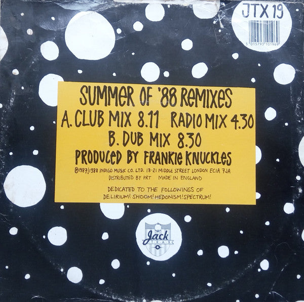 The Night Writers : Let The Music (Use You) (12")