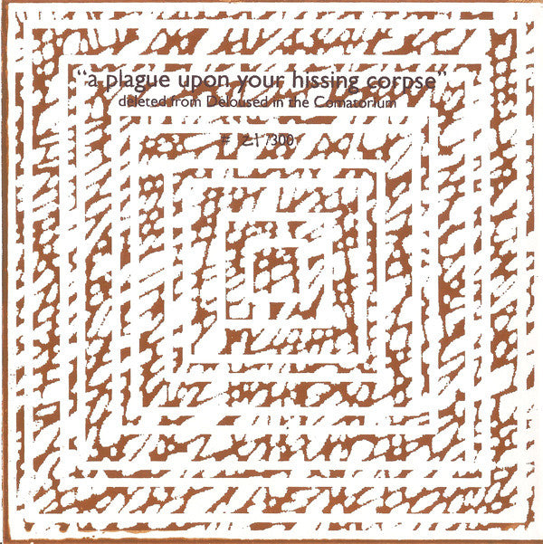 The Mars Volta : A Plague Upon Your Hissing Corpse (7", S/Sided, Num, Unofficial, Blu)