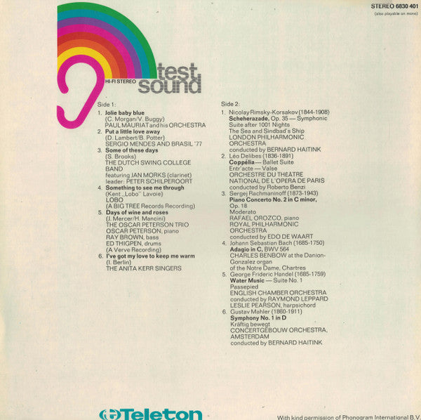 Various : Hi-Fi Stereo Test Sound (LP)