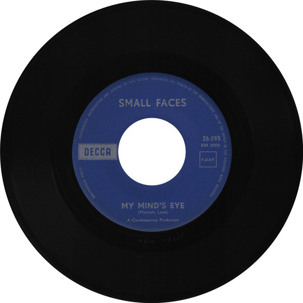 Small Faces : My Mind's Eye / I Can't Dance With You (7", Single)