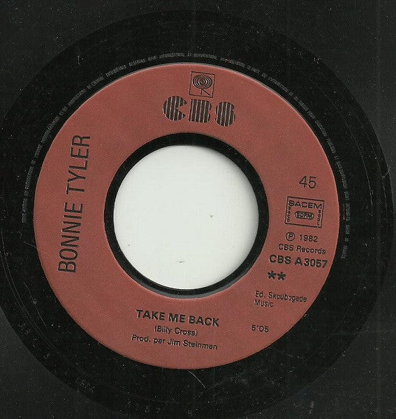 Bonnie Tyler : Total Eclipse Of The Heart (7", Single)