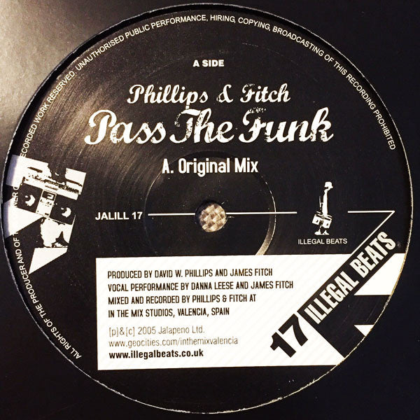 Phillips & Fitch : Pass The Funk (12")