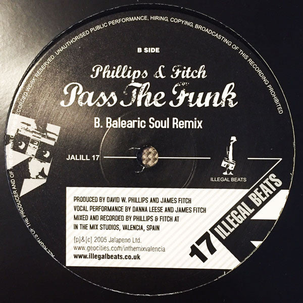 Phillips & Fitch : Pass The Funk (12")