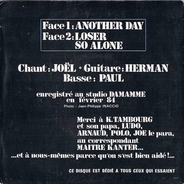 Systeme D (2) : Another Day (7")