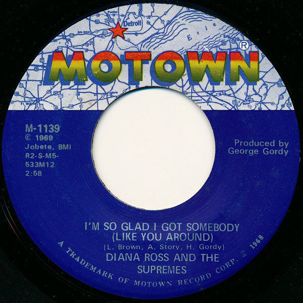 The Supremes : I'm Livin' In Shame (7", Single, ARP)