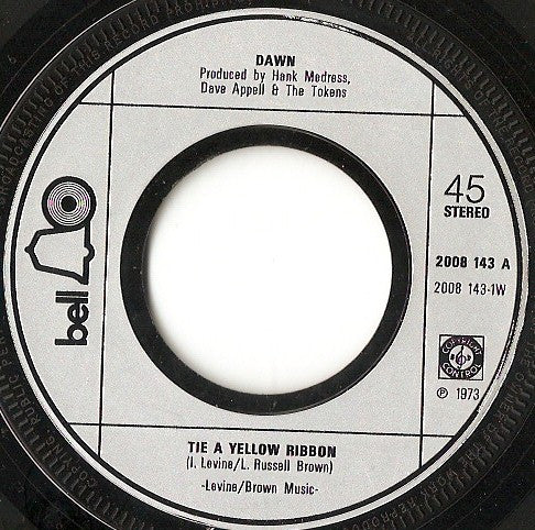 Dawn (5) : Tie A Yellow Ribbon (7", Single)