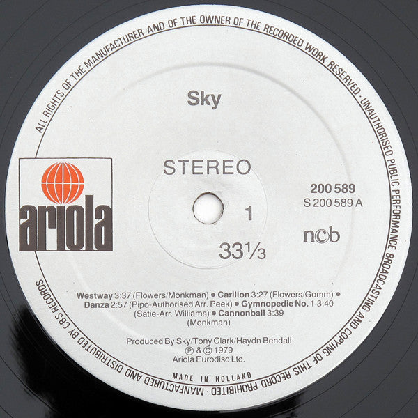 Sky (4) : Sky (LP, Album)