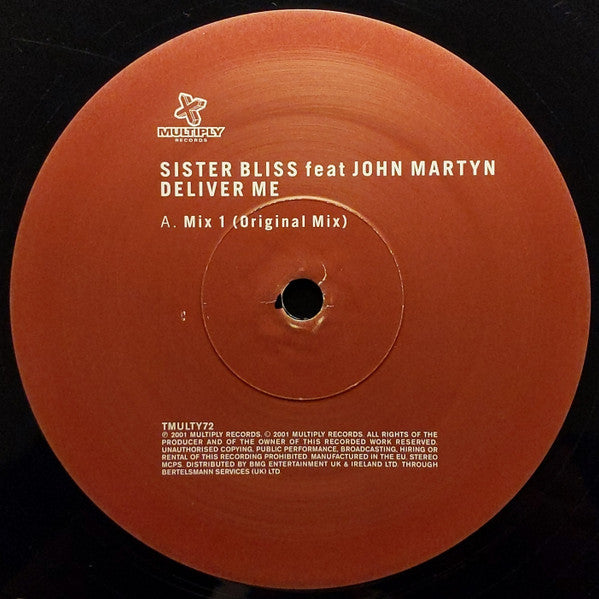 Sister Bliss Feat. John Martyn : Deliver Me (12")