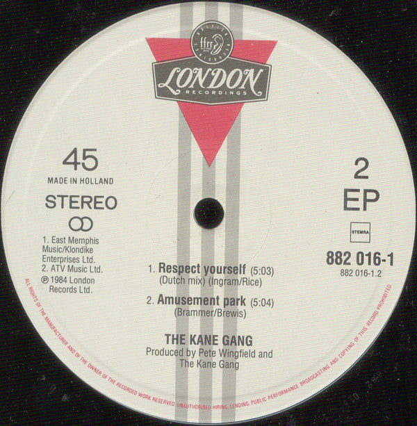The Kane Gang : Respect Yourself (12", EP)