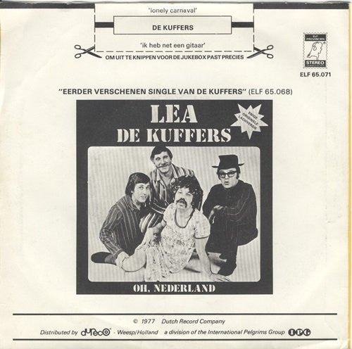 De Kuffers : Lonely Carnaval (7")