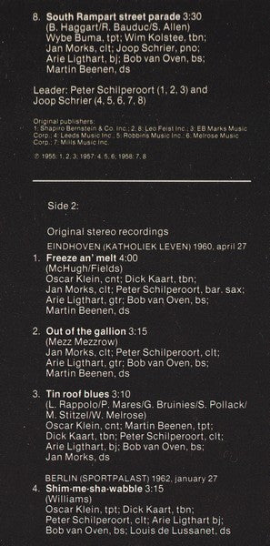 The Dutch Swing College Band : D.S.C. On Tour (LP, Comp)