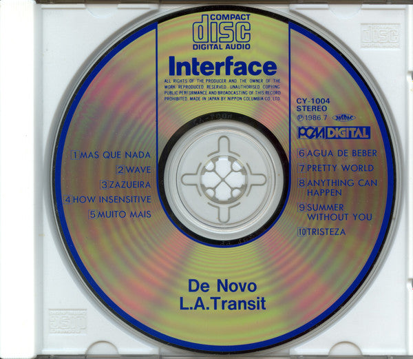 L.A. Transit : De Novo (CD, Album)