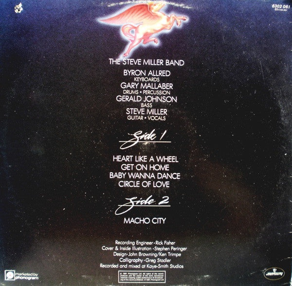 The Steve Miller Band* : Circle Of Love (LP, Album)