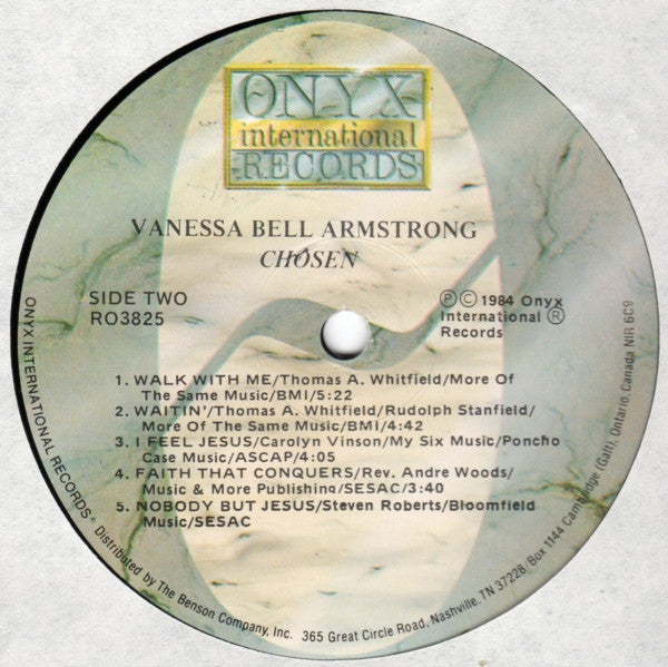 Vanessa Bell Armstrong : Chosen (LP, Album)
