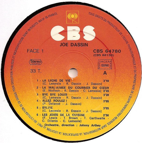 Joe Dassin : Grands Succès Vol.2 (2xLP, Comp, RE, Gat)