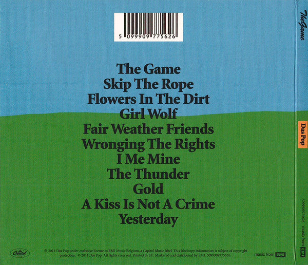 Das Pop : The Game (CD, Album)