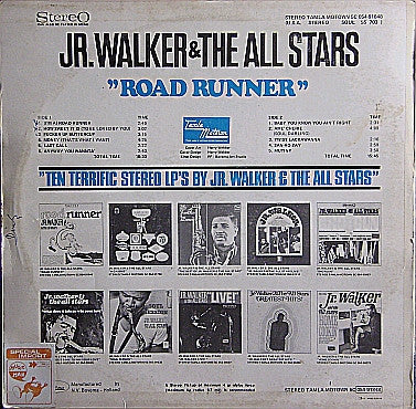 Junior Walker & The All Stars : Road Runner (LP, Album, RE)