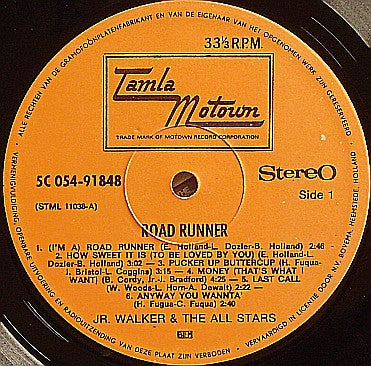 Junior Walker & The All Stars : Road Runner (LP, Album, RE)