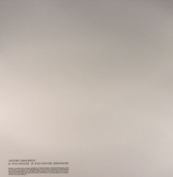 Jesper Dahlbäck : Polyhouse (12")