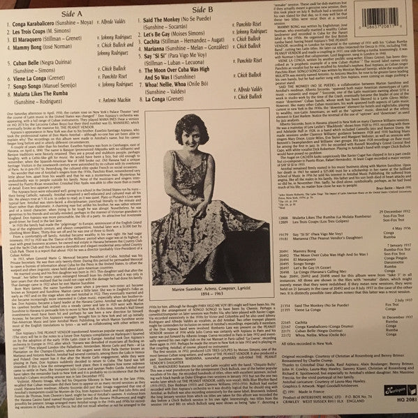 Antobal's Cubans : 1932-1937 (LP, Comp)