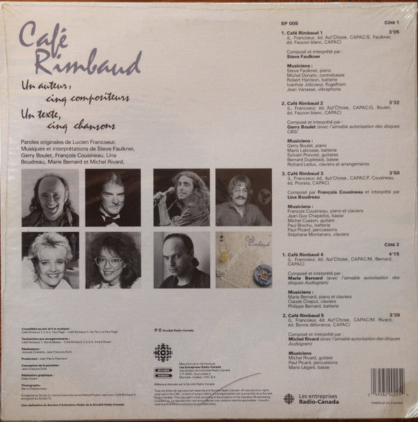 Various : Café Rimbaud (LP)