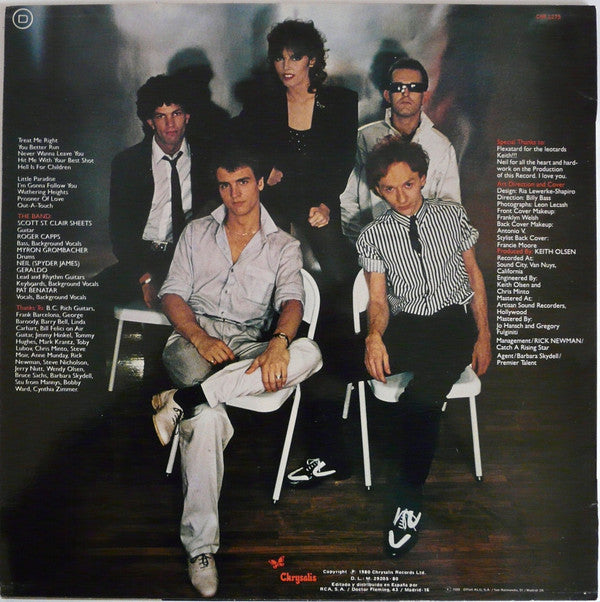 Pat Benatar : Crimes Of Passion (LP, Album)