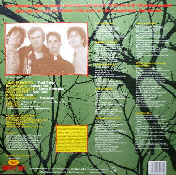 Charlie Pickett & The MC3 : The Wilderness (LP, Album)