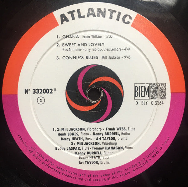 Milt Jackson : Milt Jackson (LP, Album, Mono)