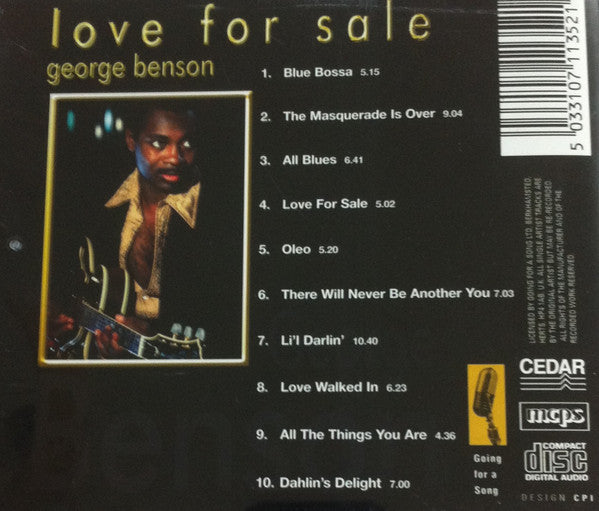 George Benson : Love For Sale (CD, Comp)