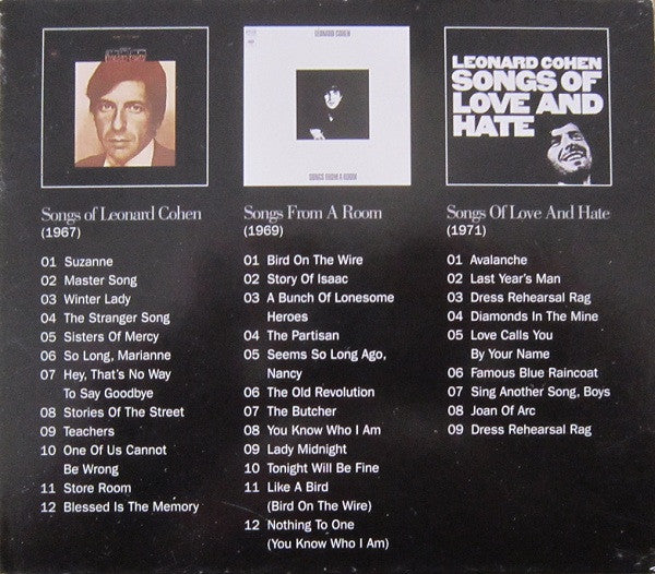 Leonard Cohen : Songs Of Leonard Cohen (CD, Album + CD, Album + CD, Album + Box, Comp)