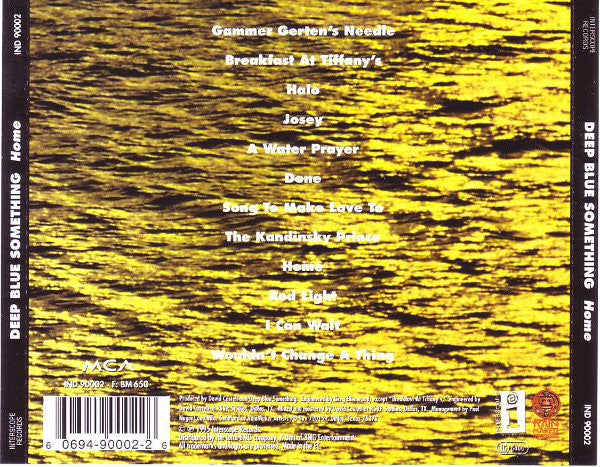 Deep Blue Something : Home (CD, Album)