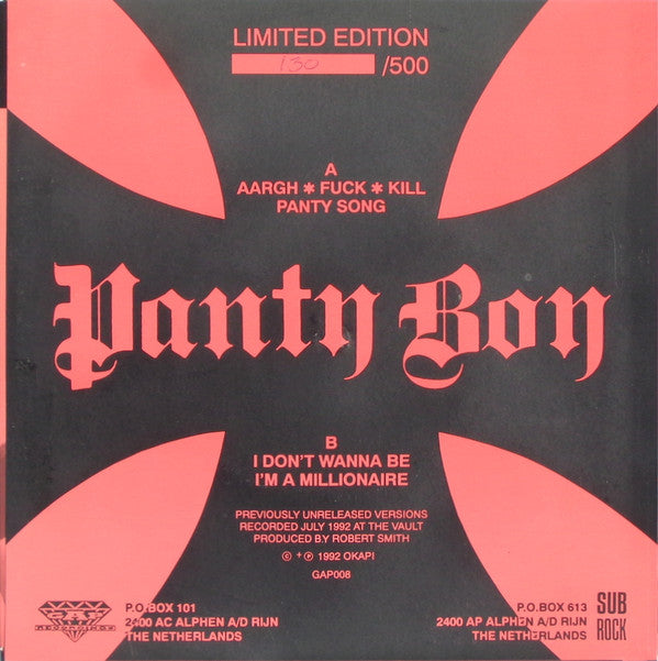 Panty Boy : Panty Boy (7", Ltd)