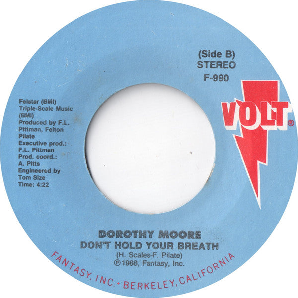 Dorothy Moore : Can't Get Over You (Once Again I'm Misty Blue) (7", Single, Styrene, Car)