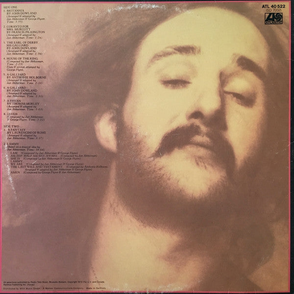 Jan Akkerman : Tabernakel (LP, Album, Gat)