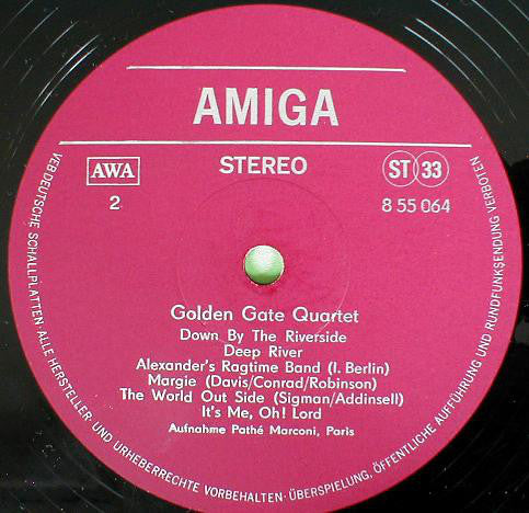 The Golden Gate Quartet : Golden Gate Quartet (LP, Comp, RE)