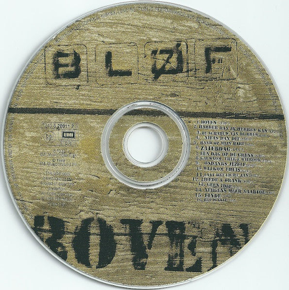 Bløf : Boven (CD, Album)