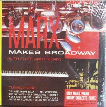 Dick Marx : Marx Makes Broadway (LP, RE)