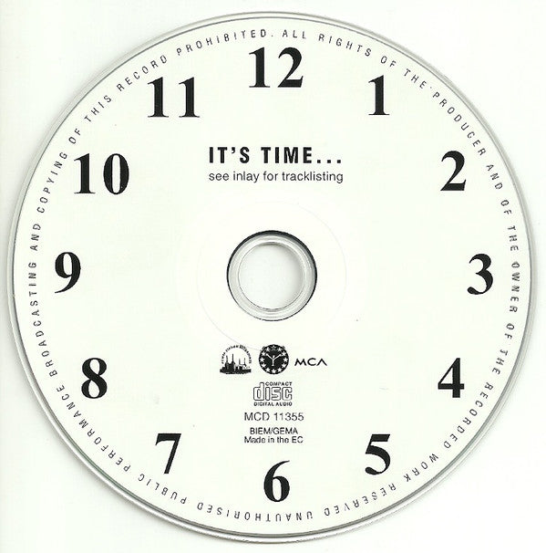 Clock : It's Time... (CD, Album)