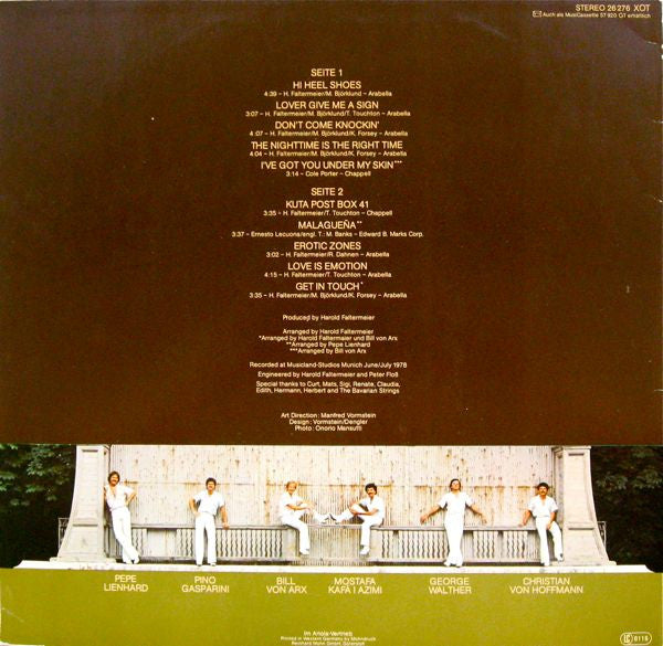 Pepe Lienhard Band : It's The Right Time (LP, Album)